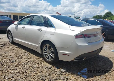 2015 Lincoln Mkz from USA, damaged, VIN 3LN6L2GK5FR609187